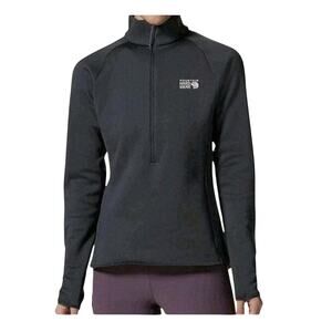 MOUNTAIN HARDWEAR Polartec Power Stretch Pro Womens M 1/4 Zip Climbing Backpack